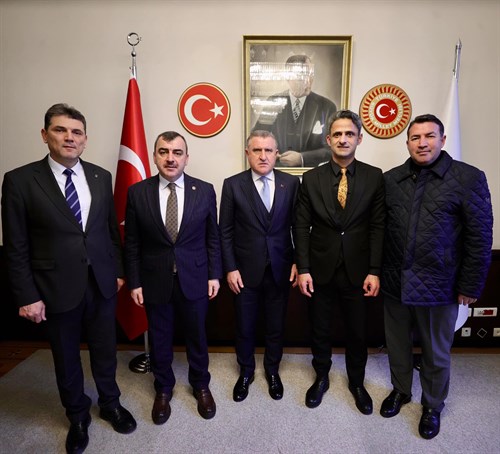 KAYMAKAMIMIZ ADEM KAYA GENÇLİK VE SPOR BAKANI'NA ZİYARETTE BULUNDU